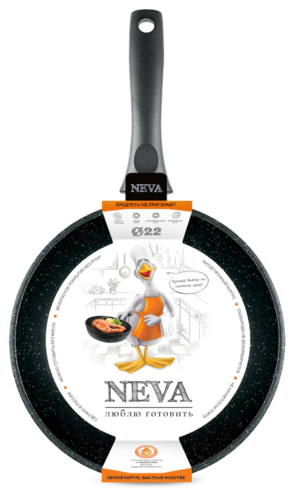 Купить Сковорода НМП Neva Granite NG122  9150112. Характеристики, отзывы и цены в Донецке