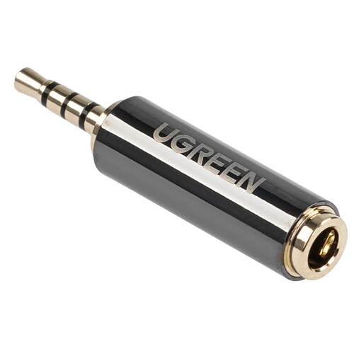 Купить Переходник   Ugreen 2.5 mm jack - 3.5 mm jack серый  9154914. Характеристики, отзывы и цены в Донецке
