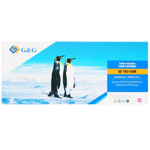 Купить Картридж лазерный G&G GG-TK5140M пурпурный  9065559. Характеристики, отзывы и цены в Донецке