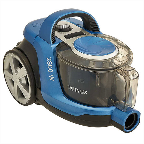 Купить Пылесос Delta LUX DE-3502 синий  9235505. Характеристики, отзывы и цены в Донецке