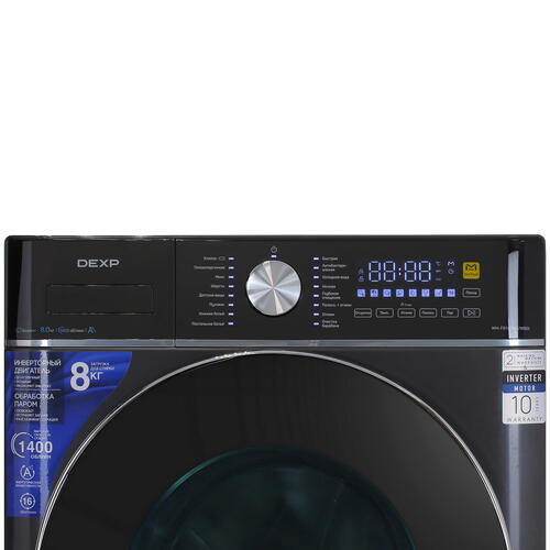 Купить Стиральная машина DEXP WM-F814DMG/WBSI черный  5427750. Характеристики, отзывы и цены в Донецке