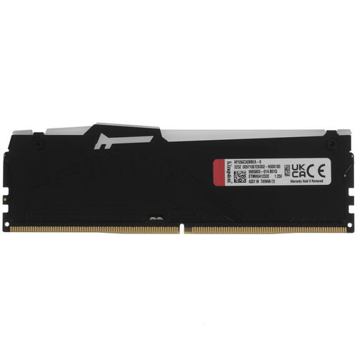 Купить Оперативная память Kingston FURY Beast Black AMD RGB [KF556C36BBEA-8] 8 ГБ  5092077. Характеристики, отзывы и цены в Донецке