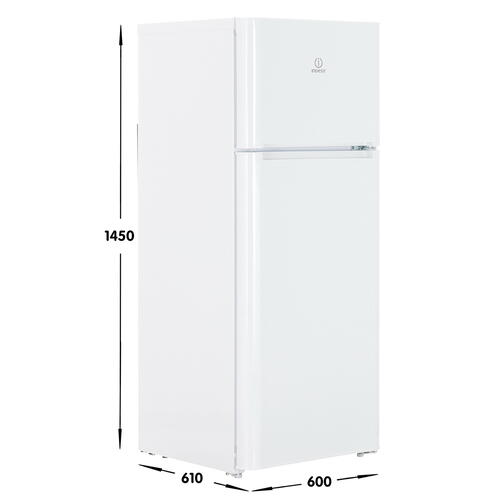 Купить Холодильник с морозильником   Indesit TIA 14 белый  9941818. Характеристики, отзывы и цены в Донецке