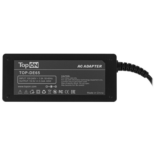 Купить Адаптер питания сетевой TopON TOP-DE65  5451760. Характеристики, отзывы и цены в Донецке