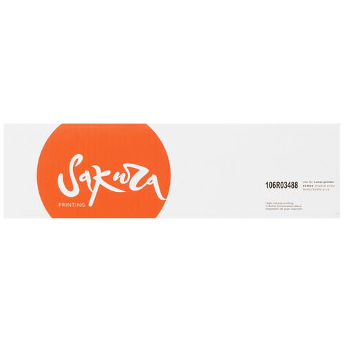 Купить Картридж лазерный SAKURA 106R03488 черный, с чипом  5363562. Характеристики, отзывы и цены в Донецке