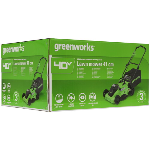 Купить Газонокосилка аккумуляторная GreenWorks GD40LM16XK4 40V  9969002. Характеристики, отзывы и цены в Донецке
