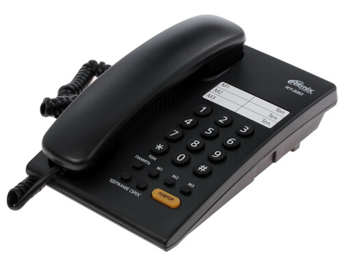 Купить Телефон проводной Ritmix RT-330  1051082. Характеристики, отзывы и цены в Донецке