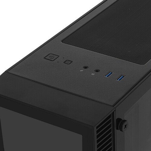 Купить Корпус GameMax Abyss ITX  черный  5618825. Характеристики, отзывы и цены в Донецке