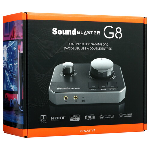 Купить Внешняя звуковая карта Creative Sound Blaster G8  5496226. Характеристики, отзывы и цены в Донецке