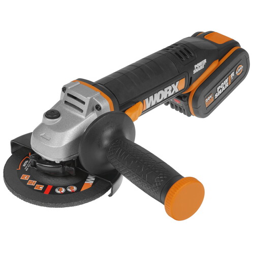 Купить Углошлифовальная машина (УШМ) Worx WX803 PowerShare 20V  8199935. Характеристики, отзывы и цены в Донецке