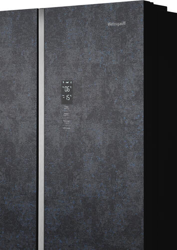Купить Холодильник многодверный  Weissgauff WCD 590 NoFrost Inverter Premium Biofresh Rock Glass серый  9008998. Характеристики, отзывы и цены в Донецке
