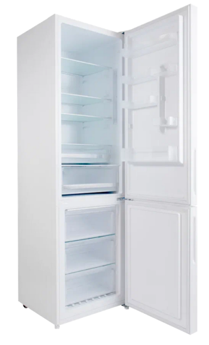 Купить Холодильник с морозильником  HOLBERG HRB 2001NDGW белый  9105331. Характеристики, отзывы и цены в Донецке