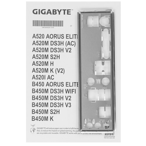Купить Материнская плата GIGABYTE A520M DS3H AC  5622561. Характеристики, отзывы и цены в Донецке