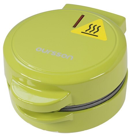 Купить Вафельница Oursson WM0512T/GA зеленый  9311876. Характеристики, отзывы и цены в Донецке