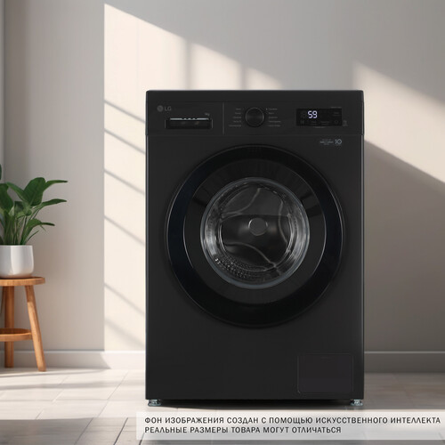 Купить Стиральная машина LG F2Y1NS6J черный  5494554. Характеристики, отзывы и цены в Донецке