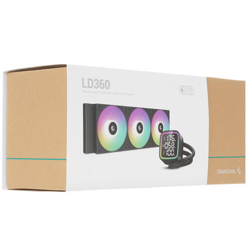 Купить Система охлаждения DEEPCOOL LD360 черная  5449677. Характеристики, отзывы и цены в Донецке