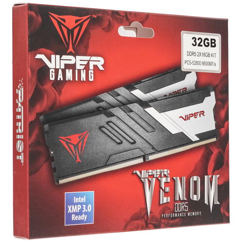 Купить Оперативная память Patriot Viper Venom [PVV532G660C34K] 32 ГБ  5438951. Характеристики, отзывы и цены в Донецке