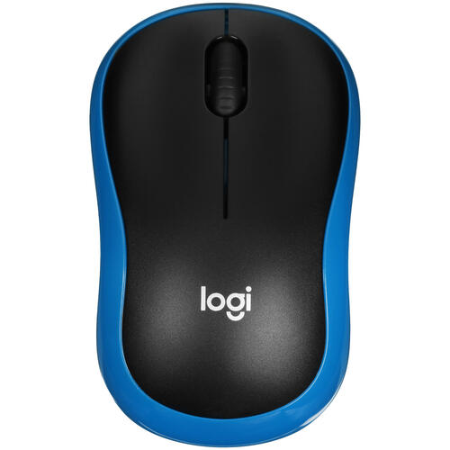 Купить Мышь беспроводная Logitech M185 Blue [910-002632] синий  5074576. Характеристики, отзывы и цены в Донецке