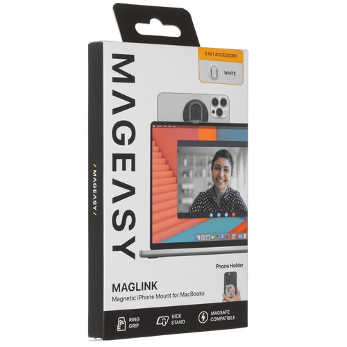 Купить Держатель кольцо SwitchEasy MagLink белый  9106786. Характеристики, отзывы и цены в Донецке