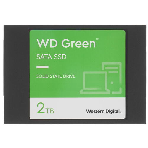 Купить 2000 ГБ 2.5" SATA накопитель WD Green [WDS200T2G0A]  5065130. Характеристики, отзывы и цены в Донецке