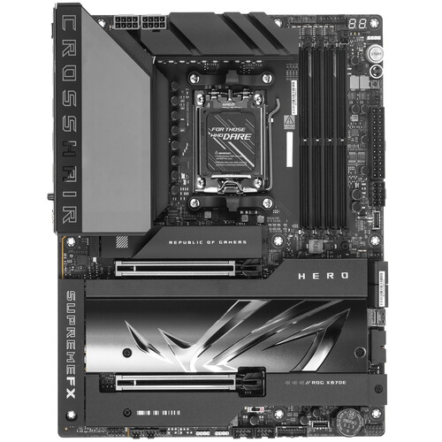 Купить Материнская плата ASUS ROG CROSSHAIR X870E HERO  5495468. Характеристики, отзывы и цены в Донецке