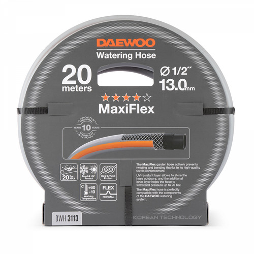 Купить Шланг поливочный Daewoo MaxiFlex DWH 3113  5667172. Характеристики, отзывы и цены в Донецке