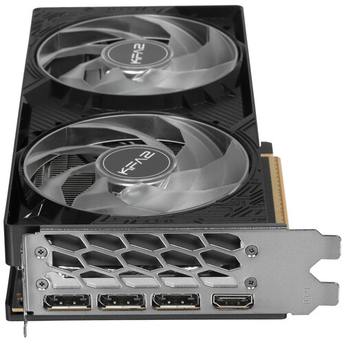 Купить Видеокарта KFA2 GeForce RTX 5060 CORE OC 2FAN LED Black [56NSN8MDDCOK]  5629291. Характеристики, отзывы и цены в Донецке