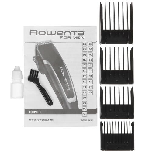 Купить Машинка для стрижки Rowenta TN1605F0 белый/черный  9079618. Характеристики, отзывы и цены в Донецке