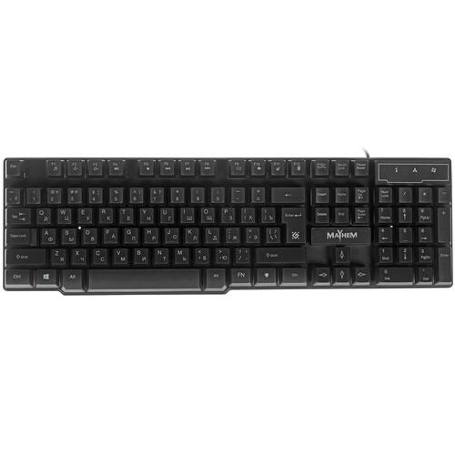 Купить Клавиатура  проводная Defender Mayhem GK-360DL  8144571. Характеристики, отзывы и цены в Донецке