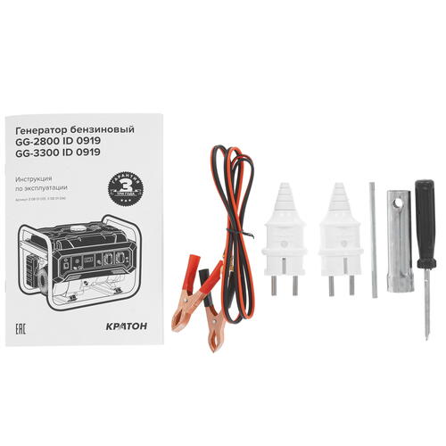 Купить Электрогенератор   бензиновый Кратон GG-2800  9057752. Характеристики, отзывы и цены в Донецке