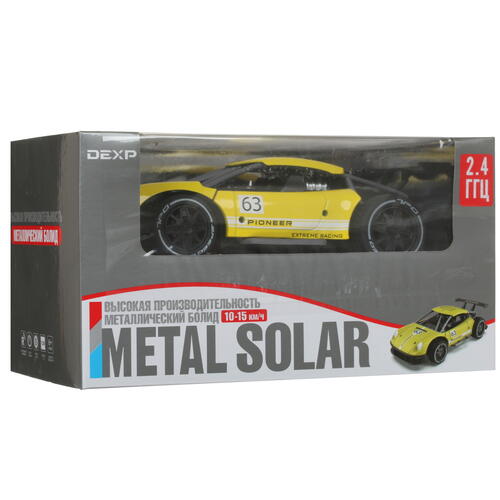 Купить Радиоуправляемая машина шоссейная DEXP Metal Solar  4773370. Характеристики, отзывы и цены в Донецке