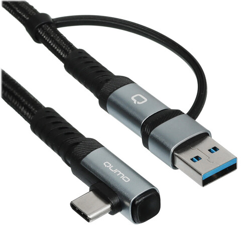 Купить VR кабель QUMO VR Link Data Cable серый  5605867. Характеристики, отзывы и цены в Донецке