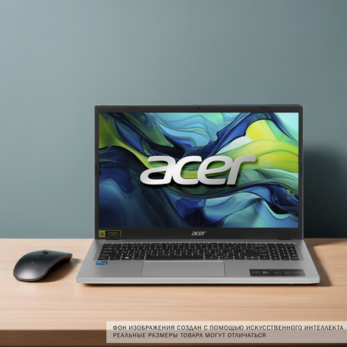 Купить 15.6" Ноутбук Acer Aspire Go AG15-71P-57MP серебристый  5607779. Характеристики, отзывы и цены в Донецке