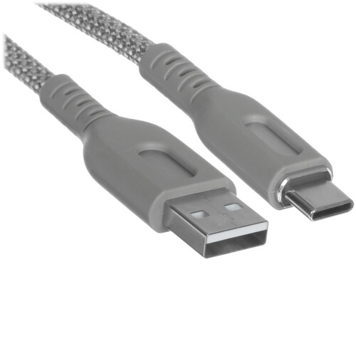 Купить Кабель круглый DEXP USB Type-C - USB 2.0 Type-A серый 1 м  9097089. Характеристики, отзывы и цены в Донецке