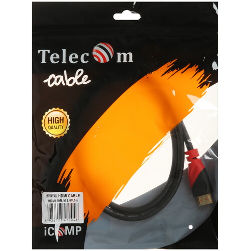 Купить Кабель  Telecom HDMI - HDMI, 1 м  5602615. Характеристики, отзывы и цены в Донецке