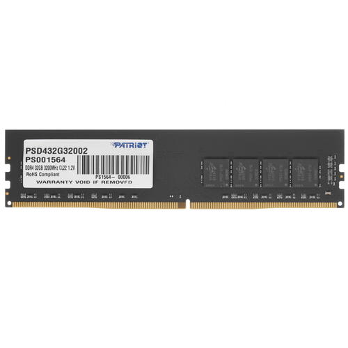 Купить Оперативная память Patriot Signature Line [PSD432G32002] 32 ГБ  1697852. Характеристики, отзывы и цены в Донецке