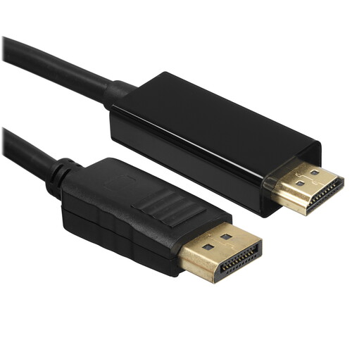 Купить Кабель однонаправленный Bion DisplayPort - HDMI, 1.8 м  5612912. Характеристики, отзывы и цены в Донецке