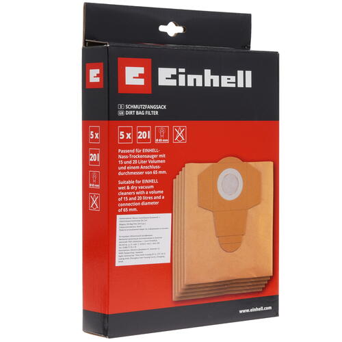 Купить Мешок-пылесборник Einhell 2351152 бежевый  5314385. Характеристики, отзывы и цены в Донецке