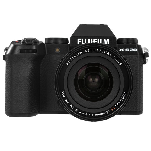 Купить Беззеркальный фотоаппарат FujiFilm X-S20 Kit XF 16-50 mm черный  5481999. Характеристики, отзывы и цены в Донецке