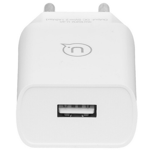 Купить Сетевое зарядное устройство USAMS T21 белый  5480360. Характеристики, отзывы и цены в Донецке