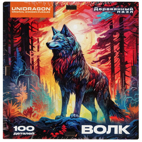 Купить Пазл Unidragon SMART DIY Волк  9124125. Характеристики, отзывы и цены в Донецке