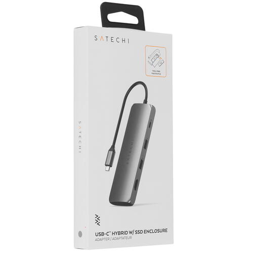 Купить Док-станция Satechi USB-C Hybrid Multiport Adapter  9122101. Характеристики, отзывы и цены в Донецке