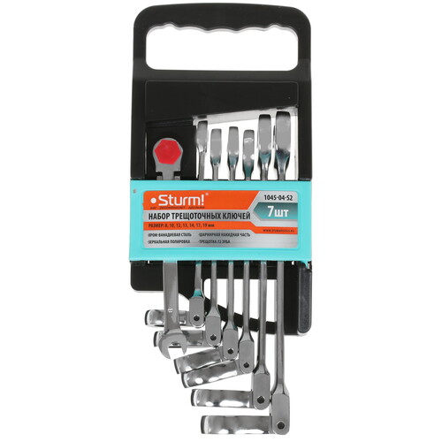 Купить Набор ключей Sturm! 1045-04-S2  8118288. Характеристики, отзывы и цены в Донецке