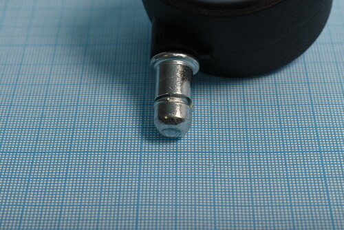 Купить Колесо (Роликовое) [Ø11mm_L=20mm_H=55mm] (Black/White)  7727748. Характеристики, отзывы и цены в Донецке