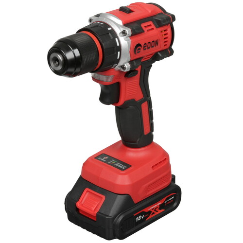 Купить Дрель-шуруповерт Edon UAD-18DBL  9296549. Характеристики, отзывы и цены в Донецке