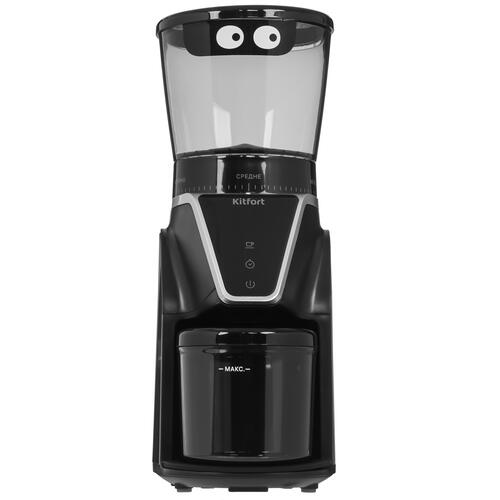 Купить Кофемолка электрическая Kitfort KT-784 черный  5353283. Характеристики, отзывы и цены в Донецке