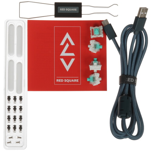 Купить Клавиатура  проводная Red Square Alumix TKL SE Blue  5635166. Характеристики, отзывы и цены в Донецке
