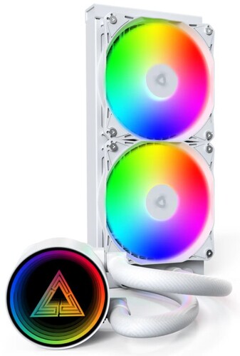 Купить Система охлаждения Montech LightFlow ARGB 240  белая  5635660. Характеристики, отзывы и цены в Донецке