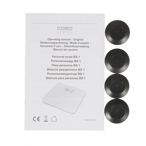 Купить Весы Caso BS 1 белый  1104706. Характеристики, отзывы и цены в Донецке