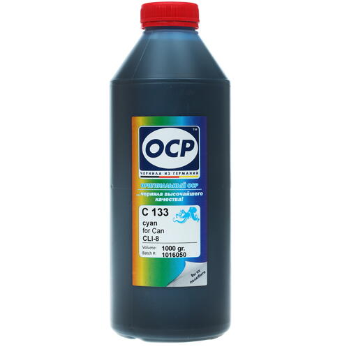 Купить Чернила водорастворимые OCP (С133) голубой  1110437. Характеристики, отзывы и цены в Донецке